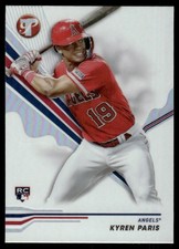 2024 Topps Pristine #87 Kyren Paris RC Los Angeles Angels