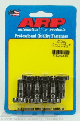 ARP 200-2802 Black For Chevy & Ford 7/16'' flywheel bolt kit