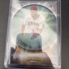 2021 Topps Stadium Club Chrome Jo Adell Crystal Ball Wave Refractor