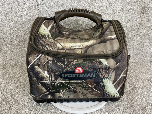 Igloo Sportsman Gripper Realtree Camo Hunting Travel Cooler Brown