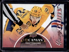 Philip Tomasino 2021-22 Upper Deck #C217 Canvas Young Guns Rookie