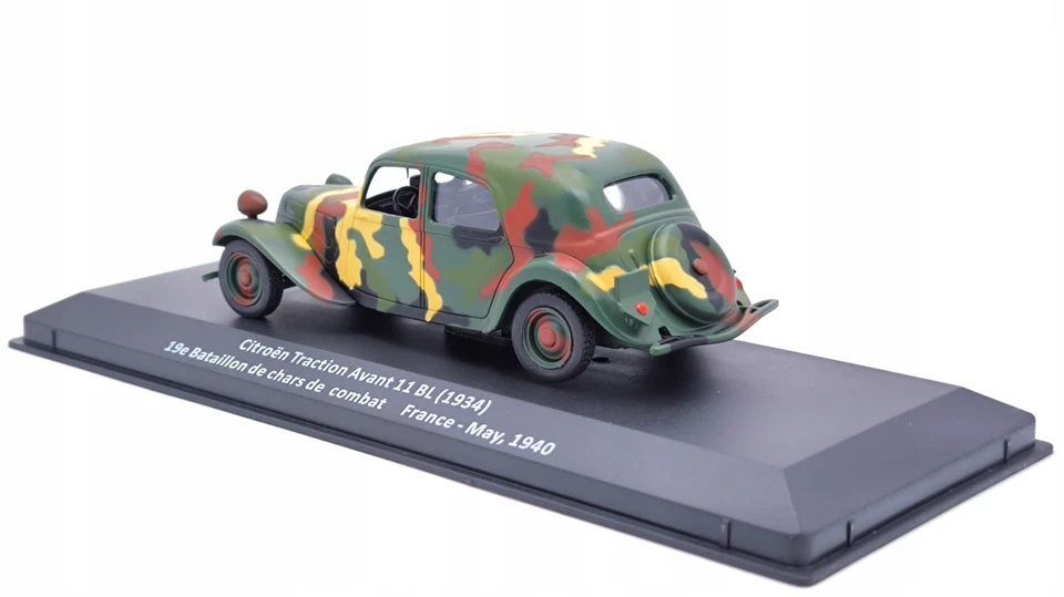 Citroen Traction Avant 11 BL - 1:43 Auto militari della seconda guerra... - Immagine 3 di 4