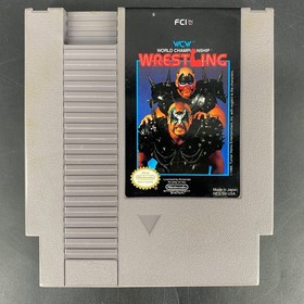 World Championship Wrestling & California & Wrestlemania NES Lot of 3 Games WCW