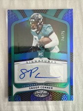2022 Panini Certified Football #RS-SC Snoop Conner RC Auto Blue Mirror /75 Jags