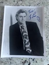 Jay Leno Signed Photo Autograph