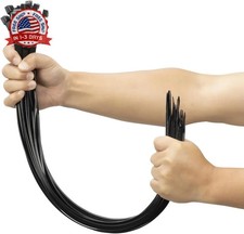 24 inch Black Long Zip Ties Heavy Duty 100 PCS, 200LBS Ultra Strong Plastic Wire