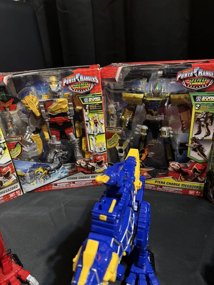 Power Rangers Dino Charge COLECCIÓN MEGAZORD Juego de 11 y ENERGMAS Foto 4 de 4