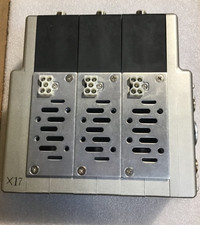 SMC VV813-03S-W04D-X17-XG  ISO 3 STATION PLUG IN  MANIFOLD NEW IN BOX