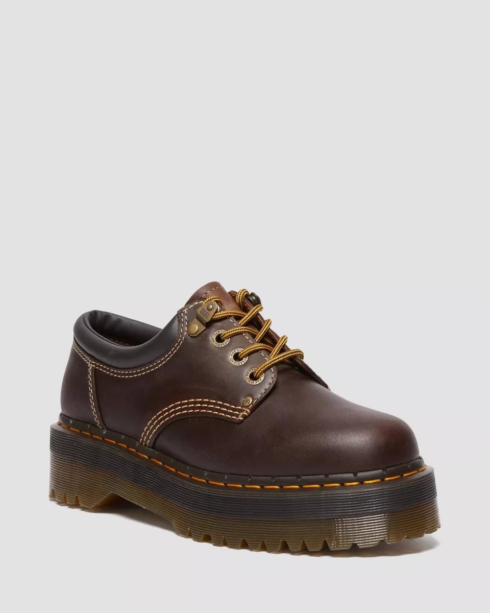 1461 Crazy Horse Dr. Martens Oxfords with Signature Stitching Amazon.com | Dr. Martens Unisex 1461 Oxford, Dark Brown  main image 4