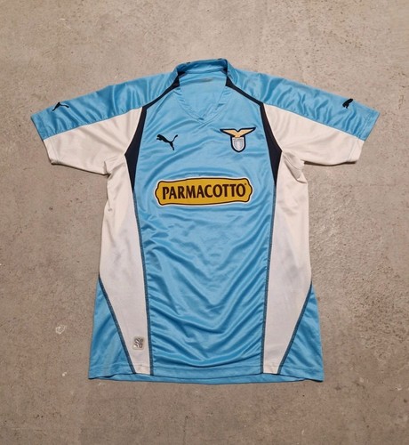 SS Lazio Heim Trikot Orginal 2004/05 -Größe M- Inzaghi Italia Rom - Bild 2 von 13