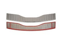 Ladekantenschutz Passend FüR Ford Mondeo (5.Gen) Ab Bj. 2015 (Silber)