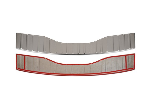 Ladekantenschutz Passend FüR Ford Mondeo (5.Gen) Ab Bj. 2015 (Silber)-image