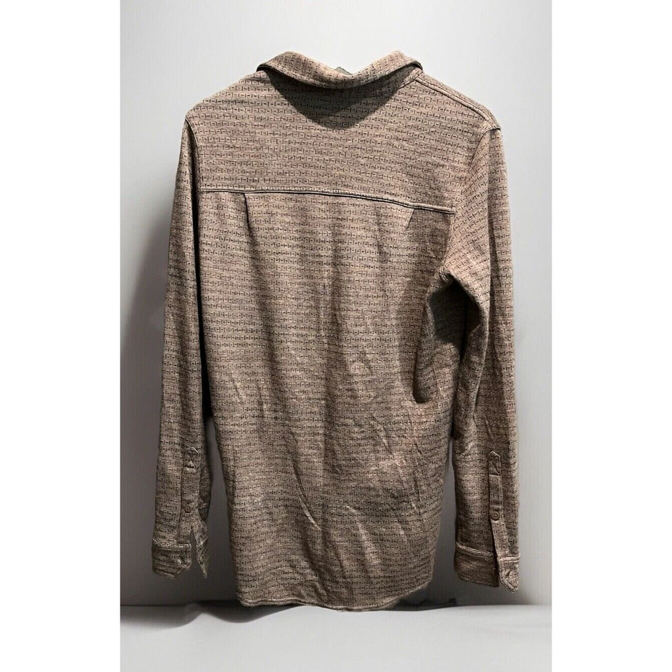 Camisa informal de manga larga Smartwool Merino 250 marrón para hombre talla mediana Foto 2 de 4