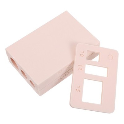 2Pcs Apricot Polymer Clay Bead Roller Maker Tool for Precise Round Bead Crafting