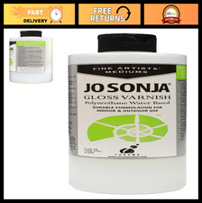 High-Gloss Polyurethane Varnish - 16oz Clear Finish for Wood Protection