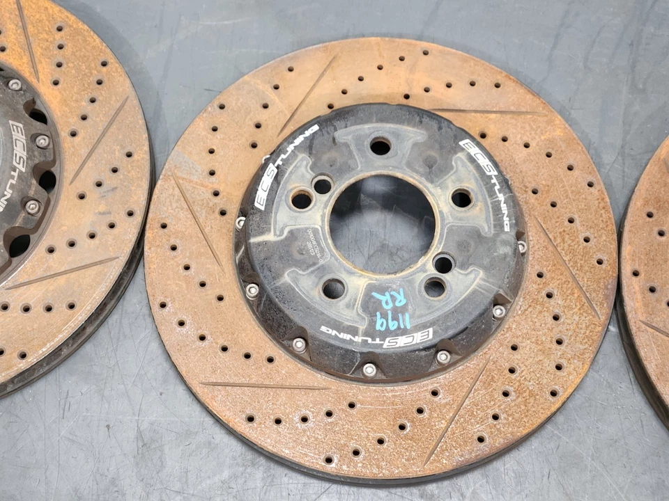 ✅FOR 08-13 BMW E92 E93 M3 360x30mm Front Rear Brake Disc Rotors Vented ECS SET - Image 4 of 4