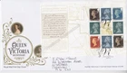 GB ROYAL MAIL FDC COVER 2019 QUEEN VICTORIA PRESTIGE STAMP BOOKLET PANE 2 HANDWR