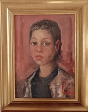 Giovanni Pane ( 1928-2010) dipinto olio su cartoncino