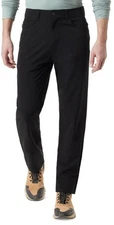 Bass Outdoor Mens Hybrid Trencher Commuter Pants, Caviar Black, 34