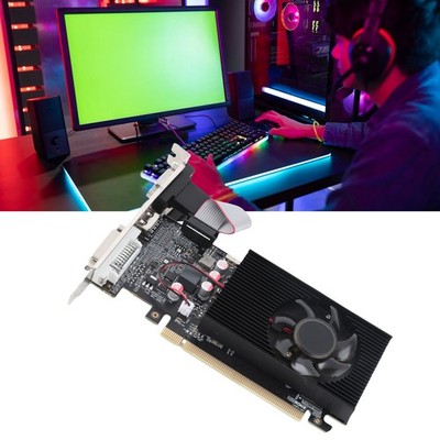 2GB DDR3 64BIT PCI E Graphics Card 2560X1600 Resolution Silent Desktop Computer