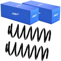 2X SKF Fahrwerksfeder Federn Hinten Passend FüR Audi A3