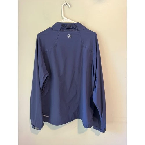 Peter Millar Pinehurst Mens XXL Full Zip Golf Jacket Navy Camo Windbreaker image 12