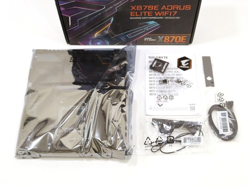 Gigabyte X870E AORUS Elite WIFI7 AM5 LGA 1718 DDR5 ATX Gaming Motherboard - Picture 5 of 6