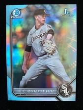 2022 Bowman Chrome Draft PEYTON PALLETTE 1st Rookie SKY BLUE REFRACTOR RC SP