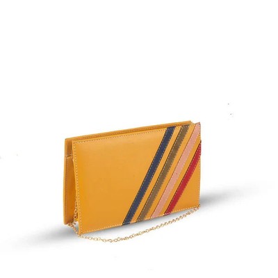 Brand New women s premium faux leather clutch X TRACE  NWT
