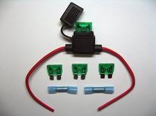 In Line Standard Wasserdicht Blade Sicherungshalter Sicherungen 30Amp Kit Auto Boot Fahrrad