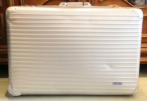 Rimowa ALU ALLUMINIO VALIGIA CON 2 RULLI-Incl. chiave | eBay
