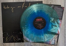 CRAWLERS THE MESS WE SEEM TO MAKE PERSONALLY SIGNED SPLATTER BLUE VINYL 