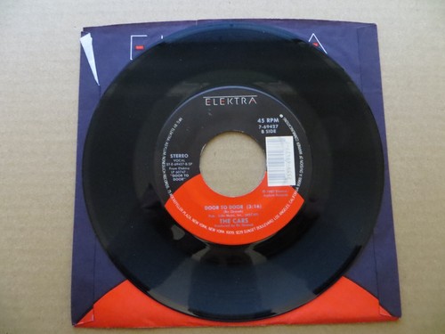 The Cars – Strap Me In / Door To Door - 1987 - Elektra 7-69427 7" Single VG+ - Picture 3 of 4