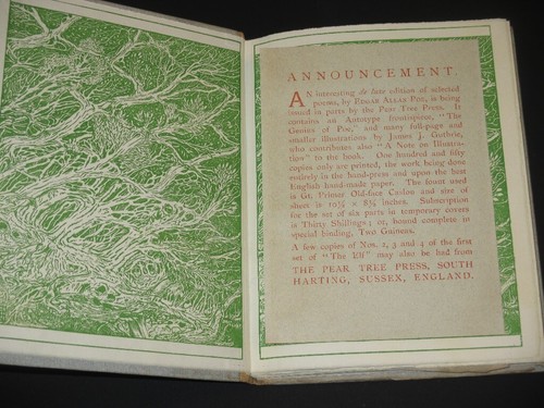 OLD BOURNE PRESS The Elf: Spring 1902 FINE 1st Edition James J.Guthrie/Pear Tree - Bild 3 von 10
