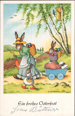 A Happy Easter, Mother of Bunny with Children