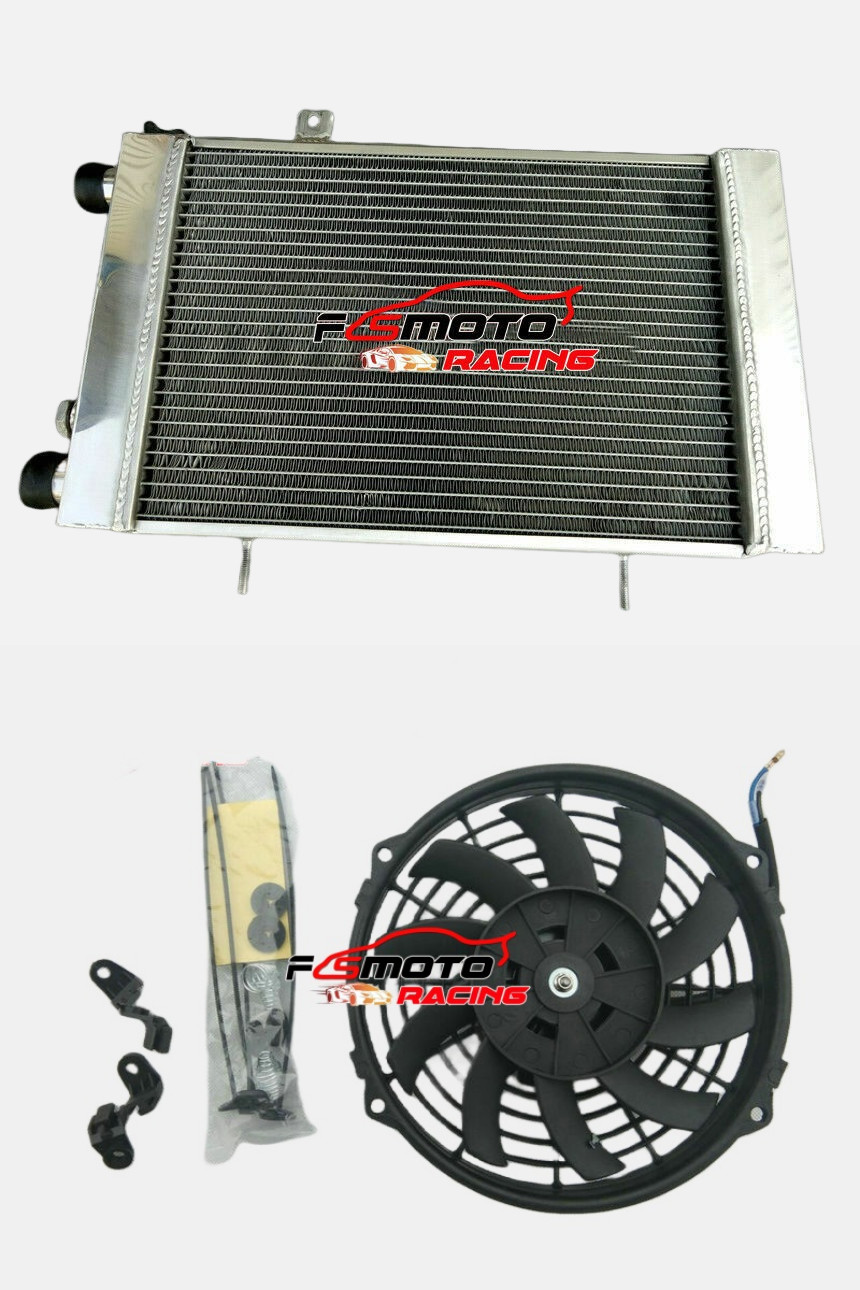 All Aluminum Radiator+Fan For 1966-1976 Lotus Europa Coupe S1 S2 TC 1.5/1.6L