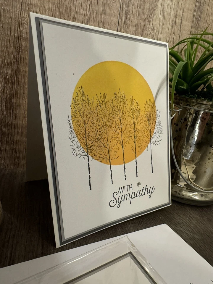 With Sympathy Handmade Greeting Card: Warmth and Comfort in a Card - Image 4 of 4