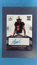 2021 Leaf Ultimate Draft RODARIUS WILLIAMS RC Auto 53/99 New York Giants @QL22
