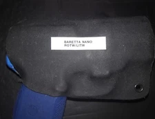 Baretta Nano Custom Kydex Holster 13 colors to choose from