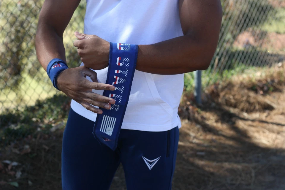 VRGATA Wrist Wraps for Crossfit, Calisthenics, Gym, Weightlifting - Image 3 of 4