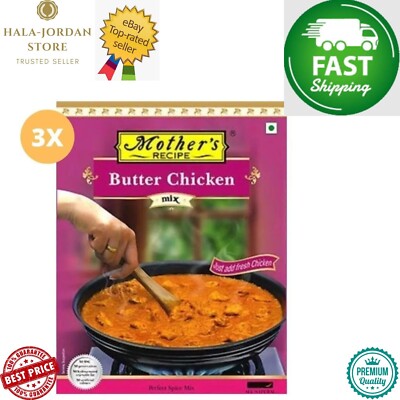 3er Pack X Mutter Rezept Gewürzmischung für Butter Huhn (100 Gramm) SCHNELLER...