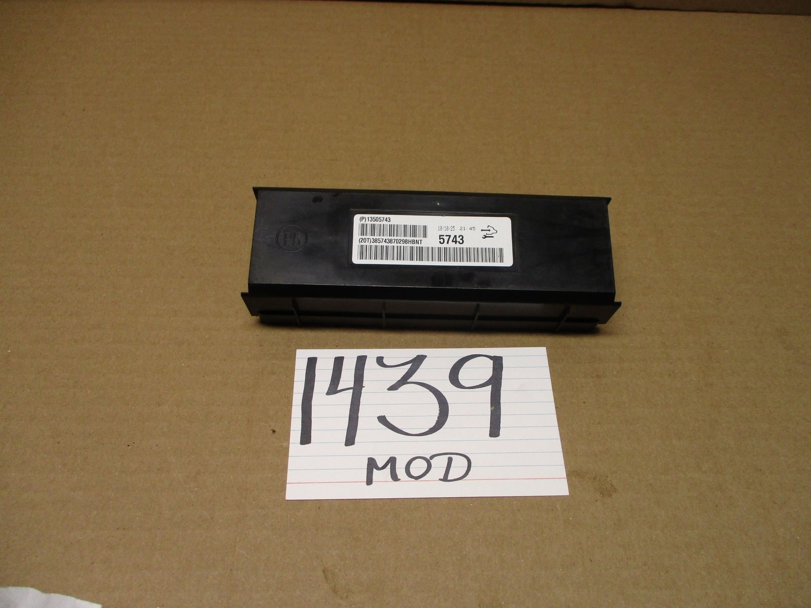 2011 Chevrolet Cruze Temperature Control Module #1439-MOD
