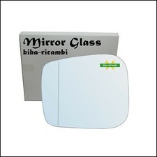 Vetro Specchio Nudo Adesivo Asferico Lato SX-Guidatore Per Tata Xenon dal 2006>