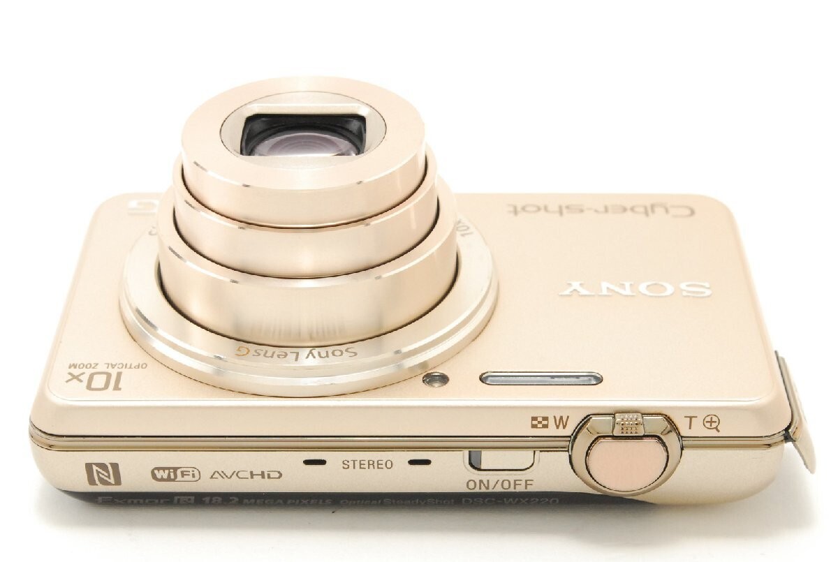 SONY Cyber-shot DSC-WX220 Digital Camera Compact Gold Japanese