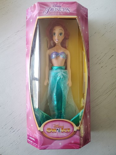 Walt Disney On Ice Kleine Meerjungfrau Prinzessin Arielle Puppe NEU Flunder Sebastian