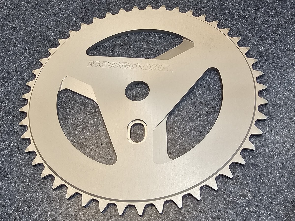 BMX 46T Mid School Mongoose Chainsaw Sprocket 2024 Heat