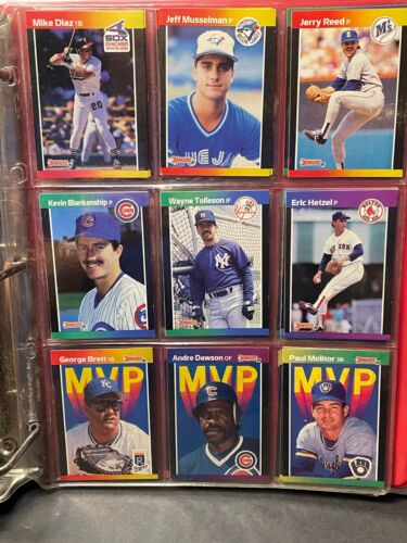1989 Donruss Baseball cards 500 count MLB Diamond King, MVP, Rated Rookie - Picture 7 of 11
