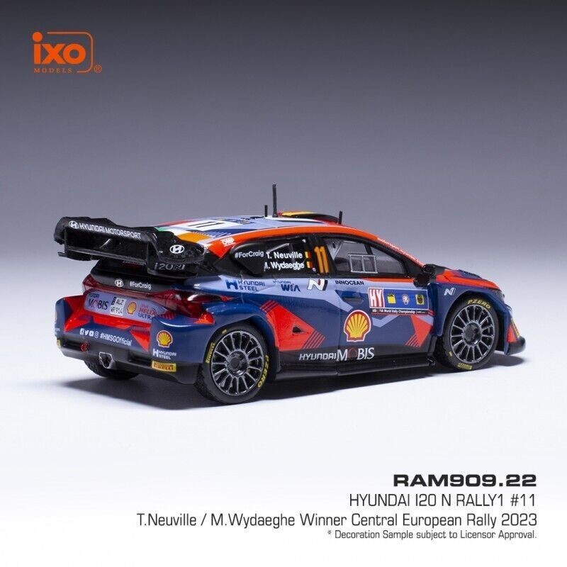 Hyundai i20 N Rally1 42 Rallye de Suède 2023 Breen - Fulton IXO RAM894 Hyundai i20 N Rally1 42 Rallye de Suède 2023 Breen - Fulton IXO RAM894