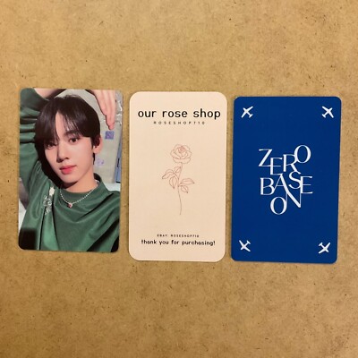 ZB1 Zerobaseone Fancon The Moving Seoul Pop up Official Lucky Draw