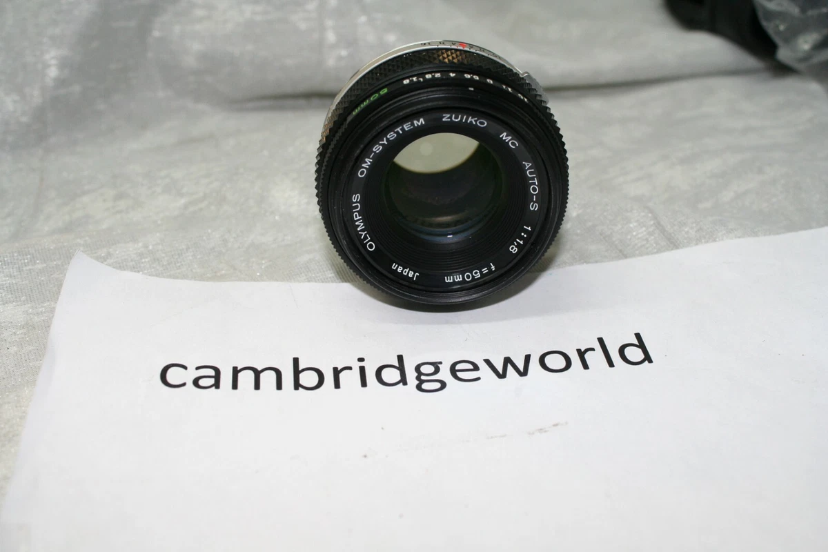 50mm Focal f/1.8 Camera Lenses Olympus Zuiko for sale | eBay